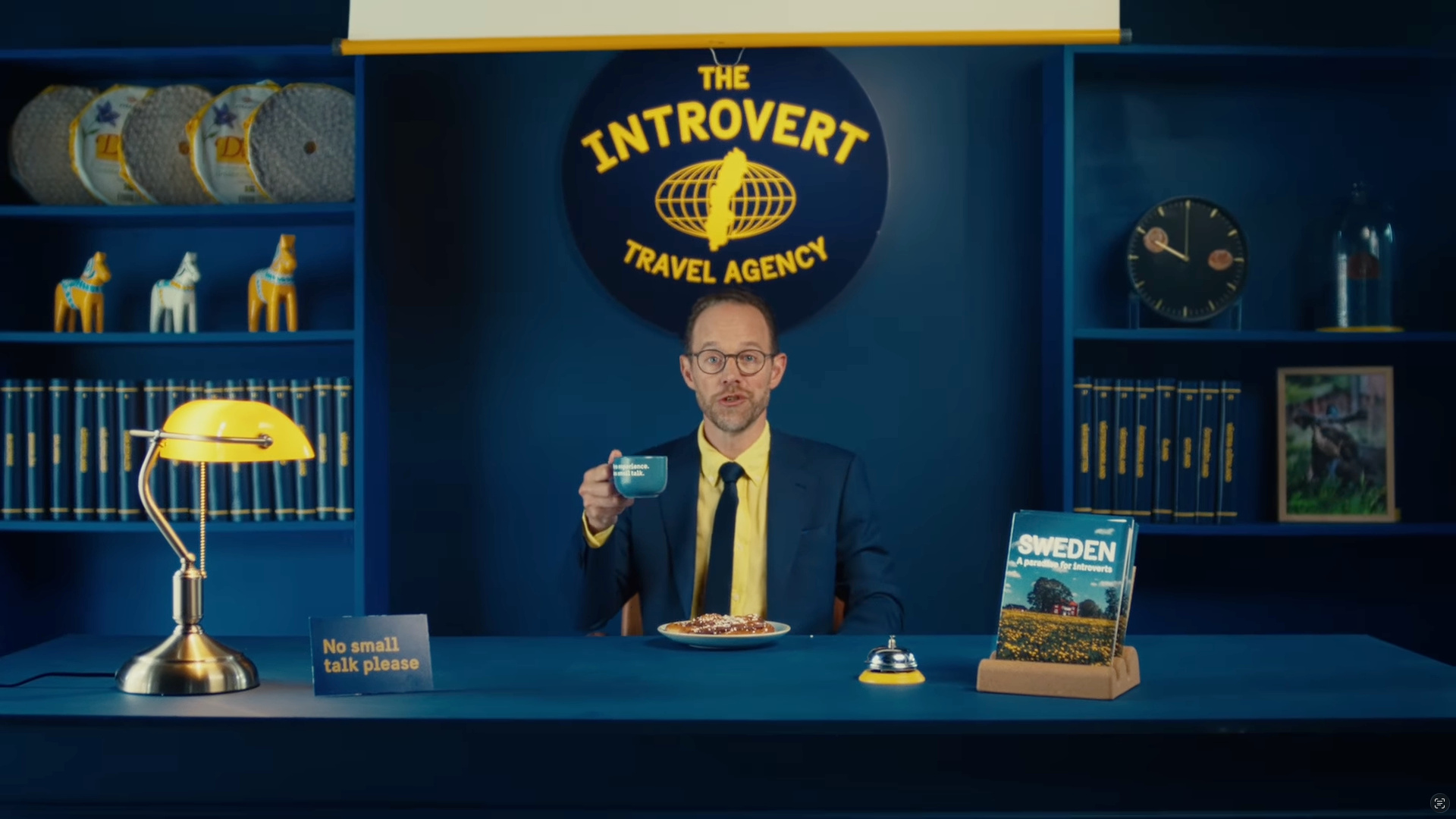 Viajar sem conversa de circunstância? Visit Sweden criou uma agência de viagens para introvertidos