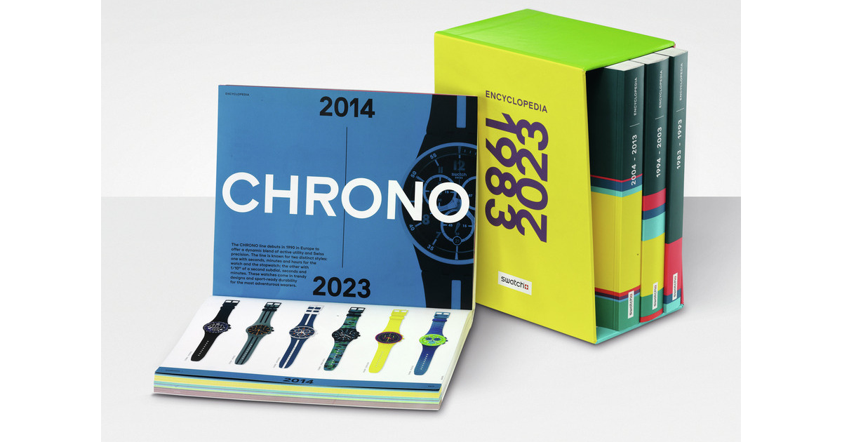 Swatch celebra 40 anos de design com uma viagem no tempo 