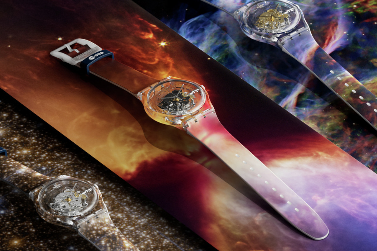 Swatch e Agência Espacial Europeia criam relógios inspirados nas estrelas