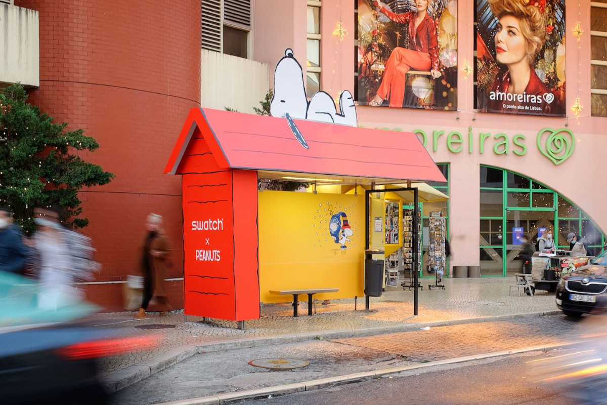 Já se cruzou com a casota do Snoopy nas ruas de Lisboa?