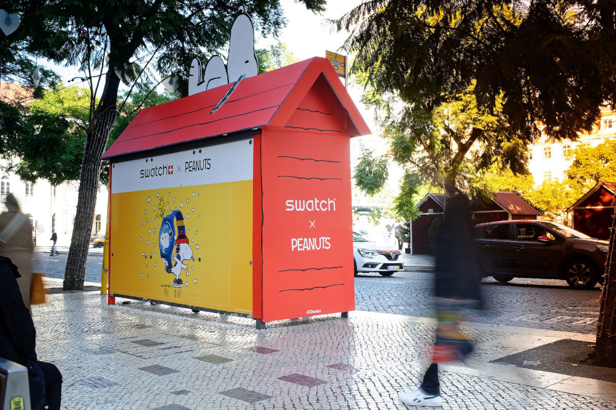 Já se cruzou com a casota do Snoopy nas ruas de Lisboa?