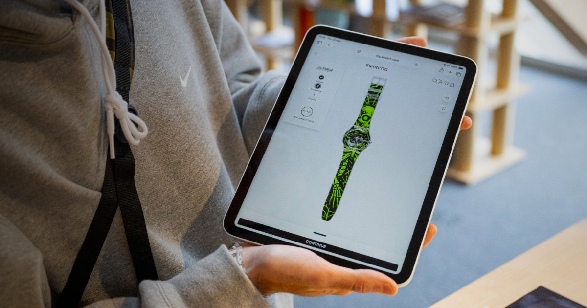 Swatch lança ferramenta de design com inteligência artificial para criar relógios personalizados