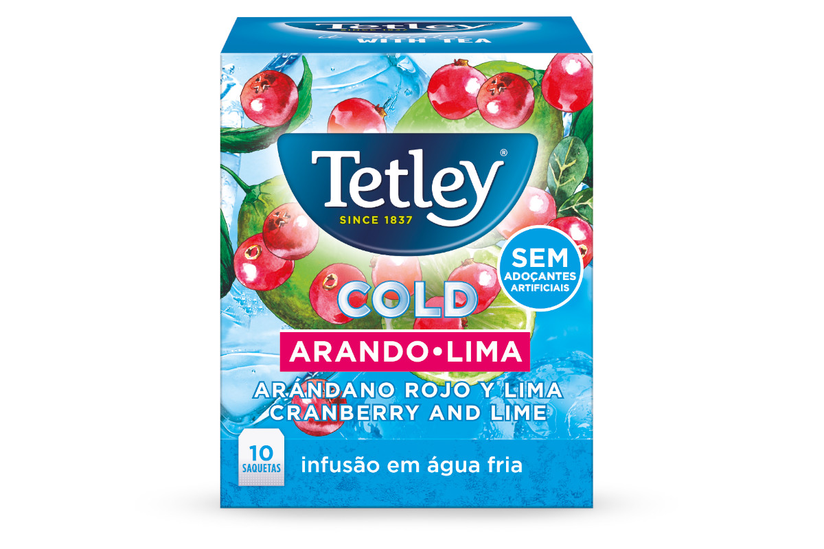 Tetley tem novo sabor para refrescar os dias de verão