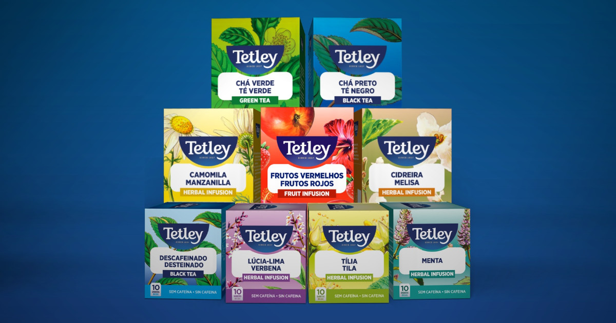 Tetley Unveils New Brand Identity and Packaging to Strengthen Consumer Connection
