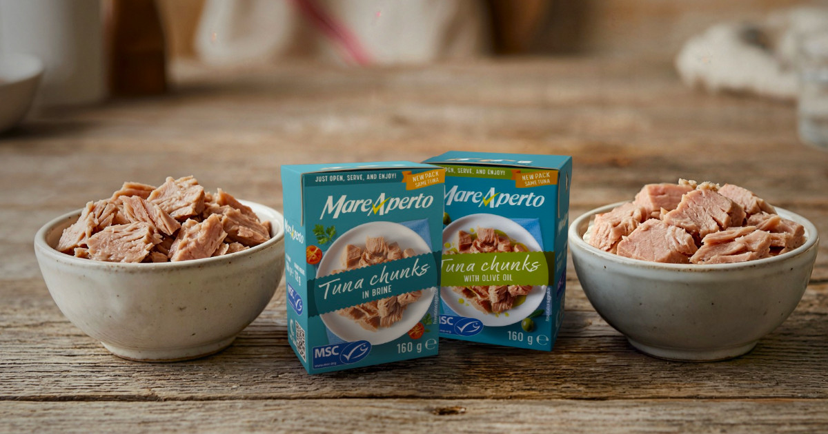 Tetra Pak aposta no cartão para renovar embalagem de atum em conserva