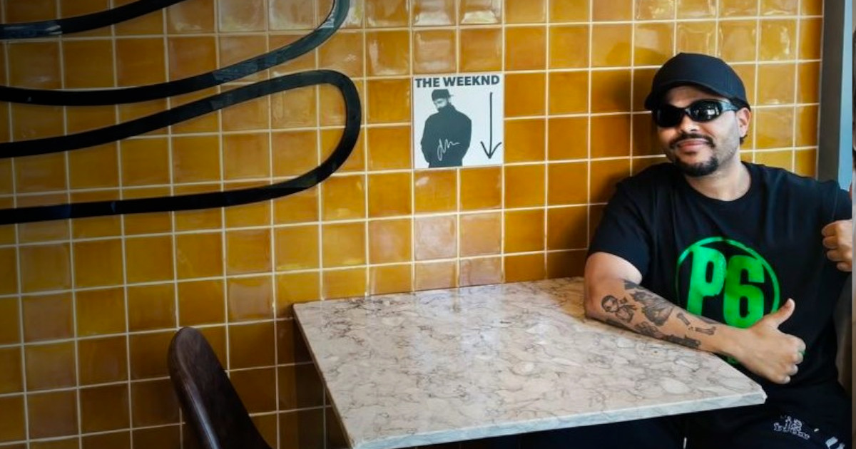 The Weeknd volta a Lisboa e repete o hambúrguer da Burger Champ que chamou de “o melhor do mundo”