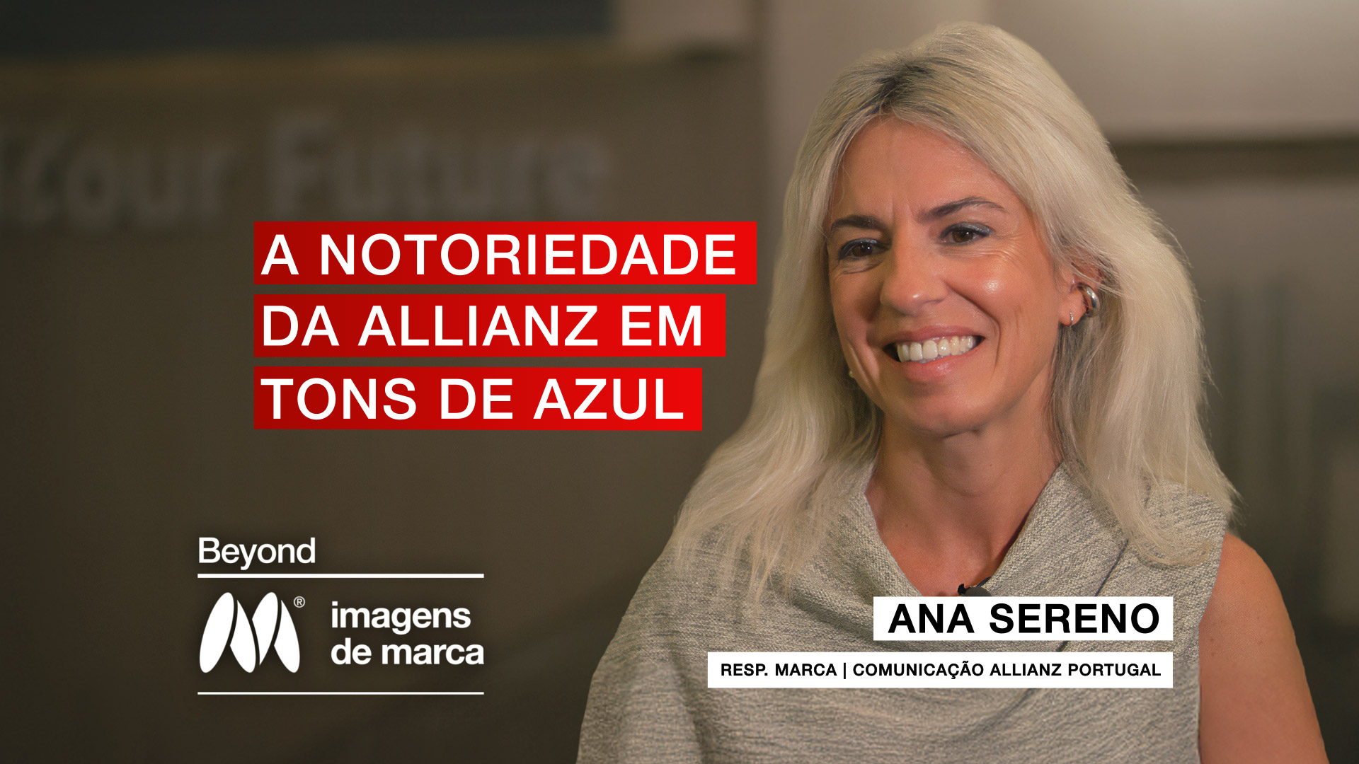 A notoriedade da Allianz em tons de azul