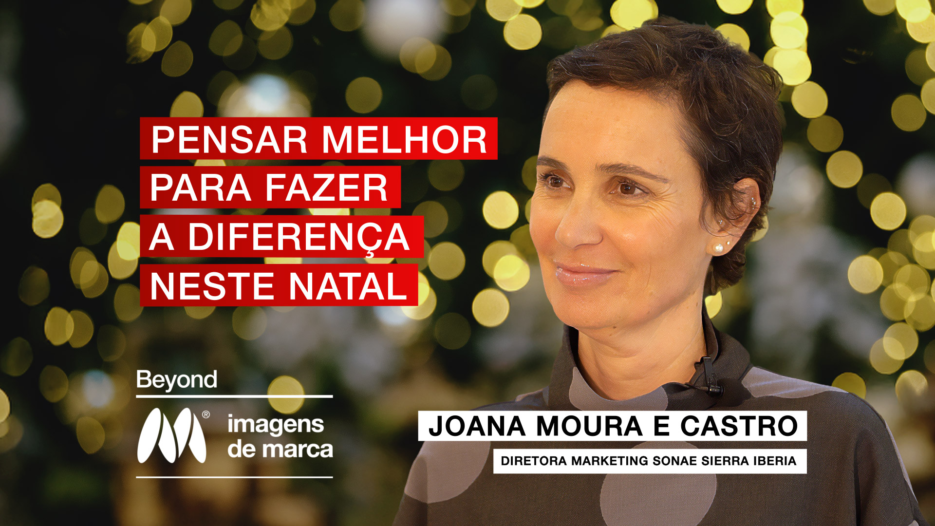 Pensar melhor para fazer a diferença neste Natal 