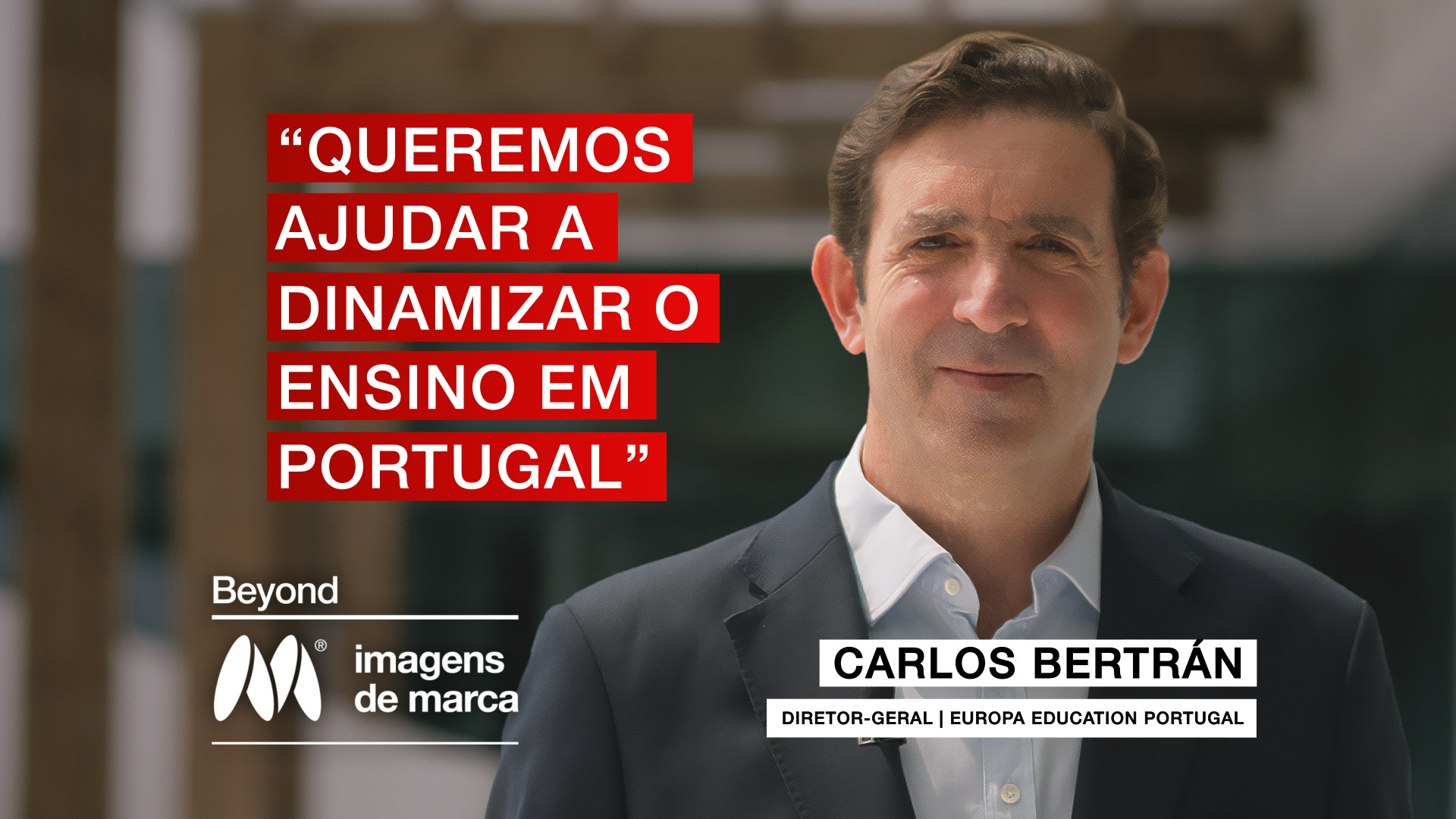 “Queremos ajudar a dinamizar o ensino em Portugal”