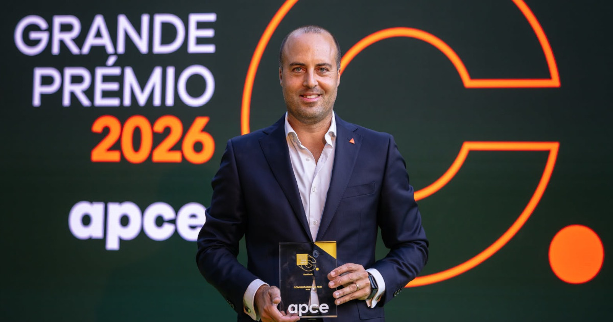 Tiago Ferreira, do Grupo Nabeiro-Delta Cafés, entre os vencedores do Grande Prémio APCE 2026