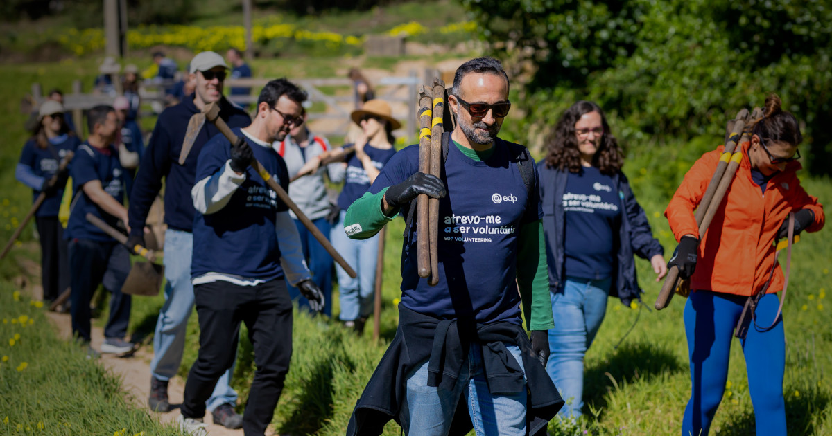 EDP ultrapassa meta dos 50 anos com mais de 63 mil horas de voluntariado