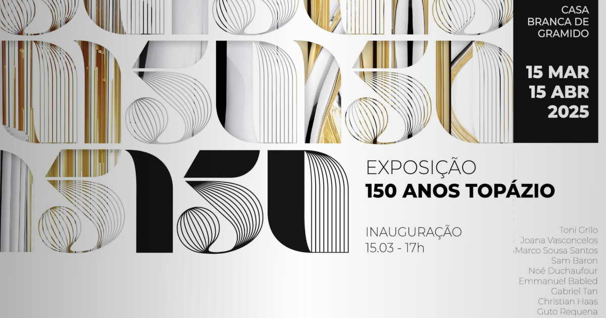 Topázio apresenta “Exposição 150 Anos” em Gondomar 