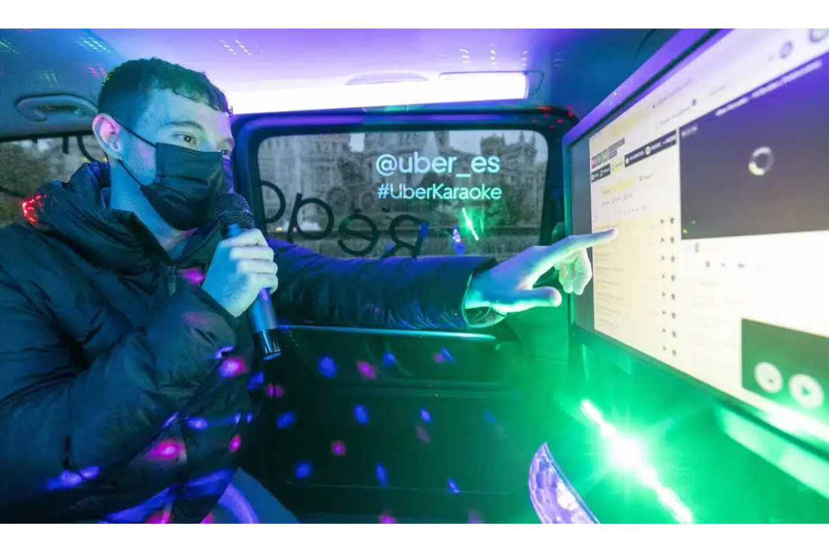 Fazer Karaoke enquanto viaja de Uber? Vai ser possível
