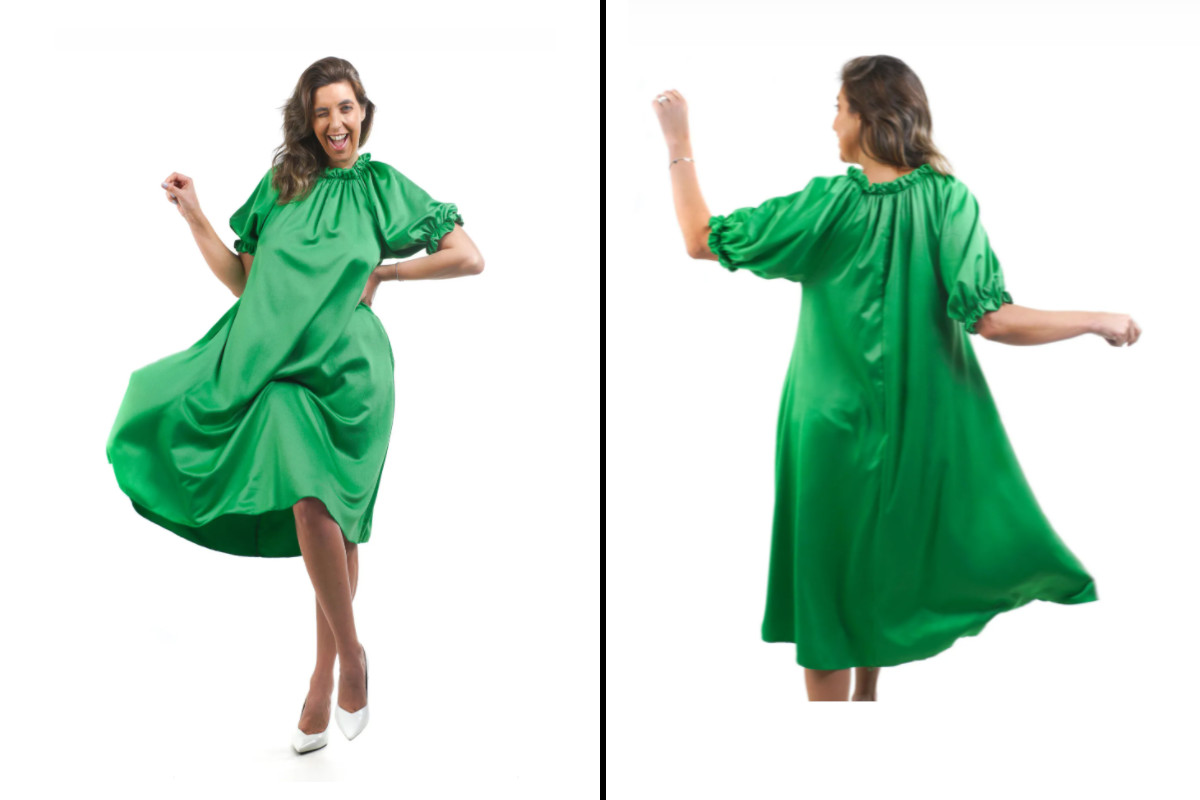 O novo vestido da SHE by Jlo inspirado nas semanas de Moda