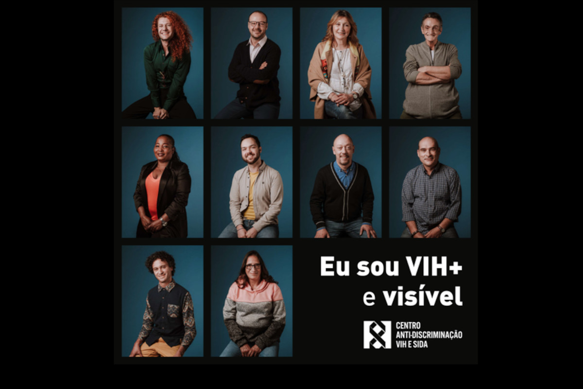 Pessoas que vivem com VIH dão a cara em campanha inédita