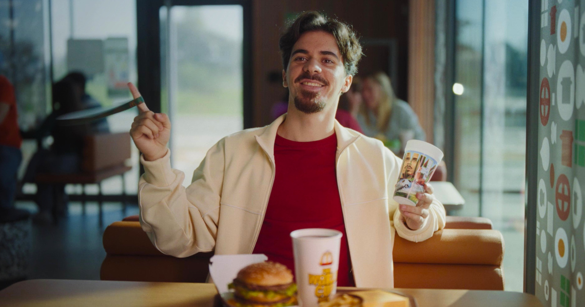 Vitinha é protagonista na campanha da McDonald’s Portugal