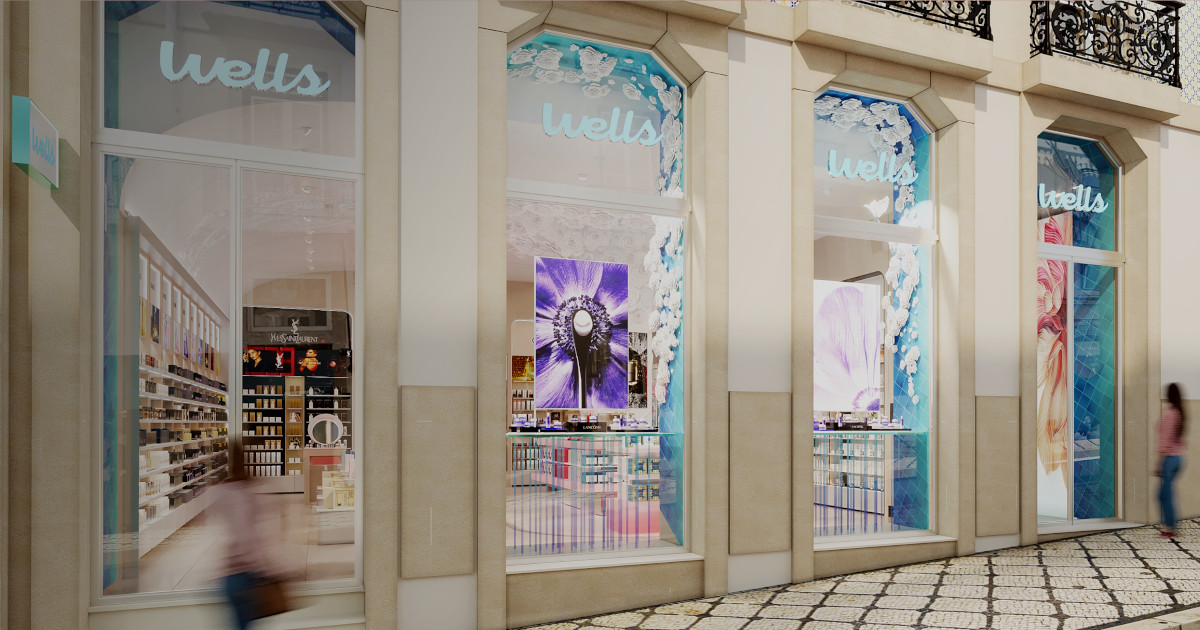 Wells inaugura no Chiado a maior loja de beleza e bem-estar do país
