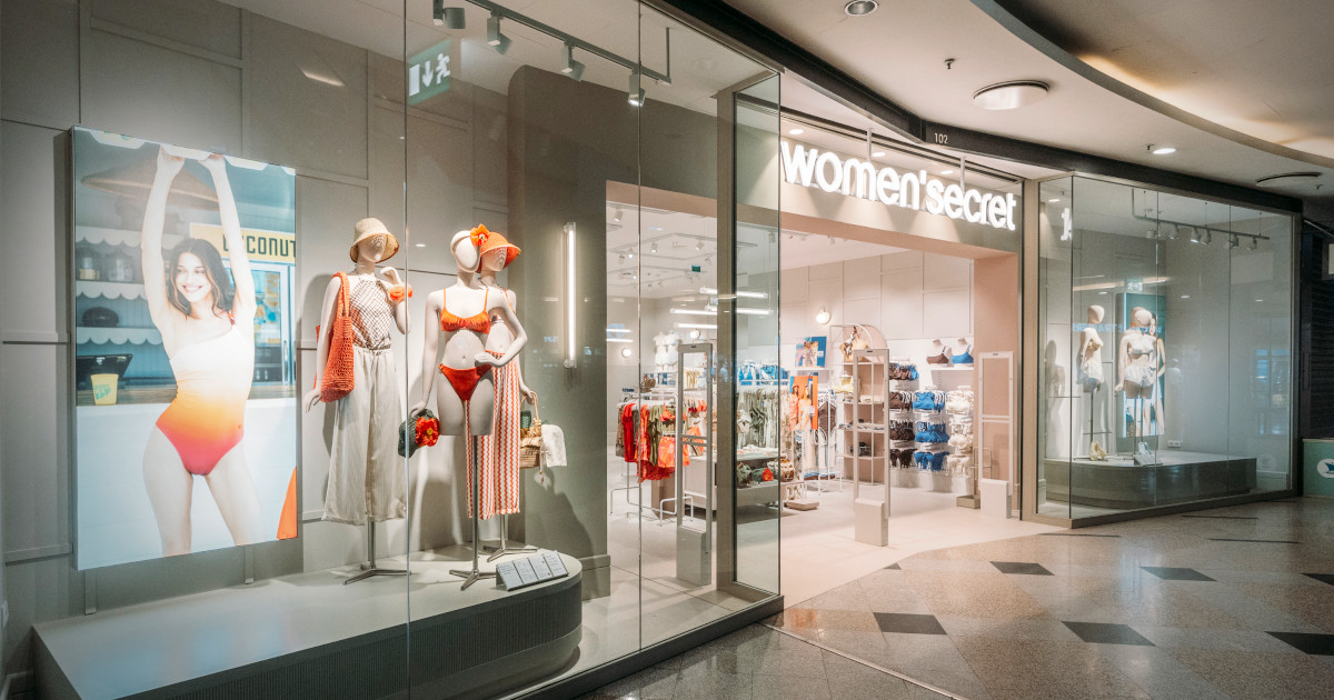 Women’secret transforma loja do GaiaShopping num “closet” pensado para a experiência de compra