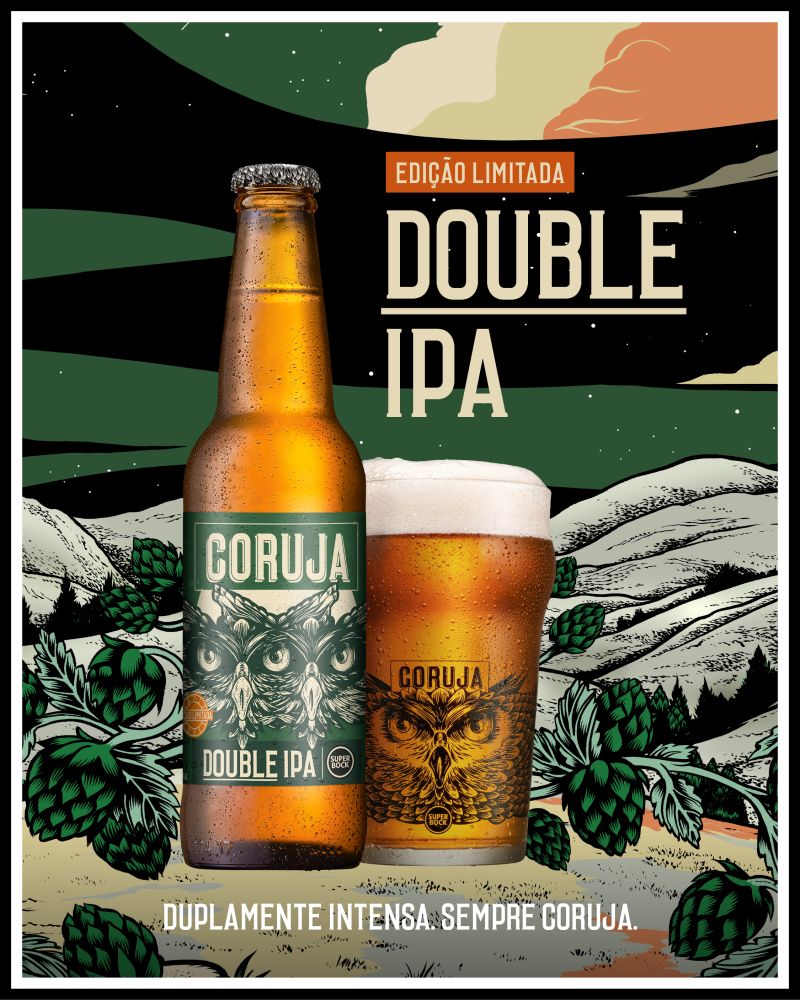 Nova Super Bock Coruja Double IPA: uma cerveja duplamente intensa