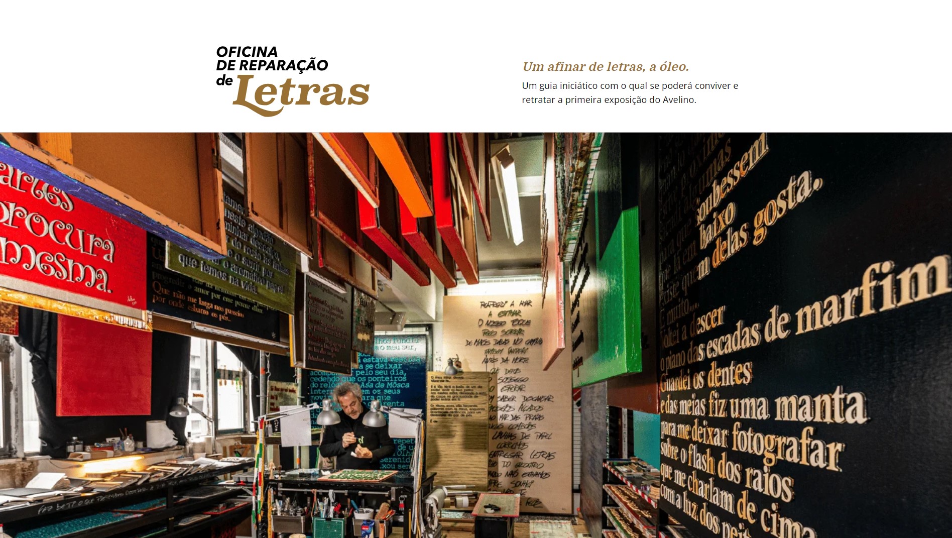 Oficina Reparação Letras