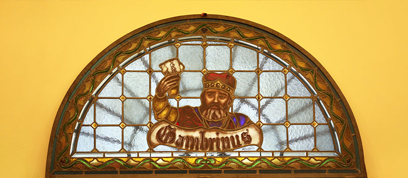 Gambrinus, o patrono da cerveja