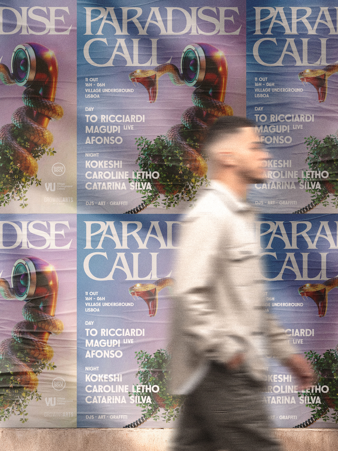 PARADISE CALL POSTER