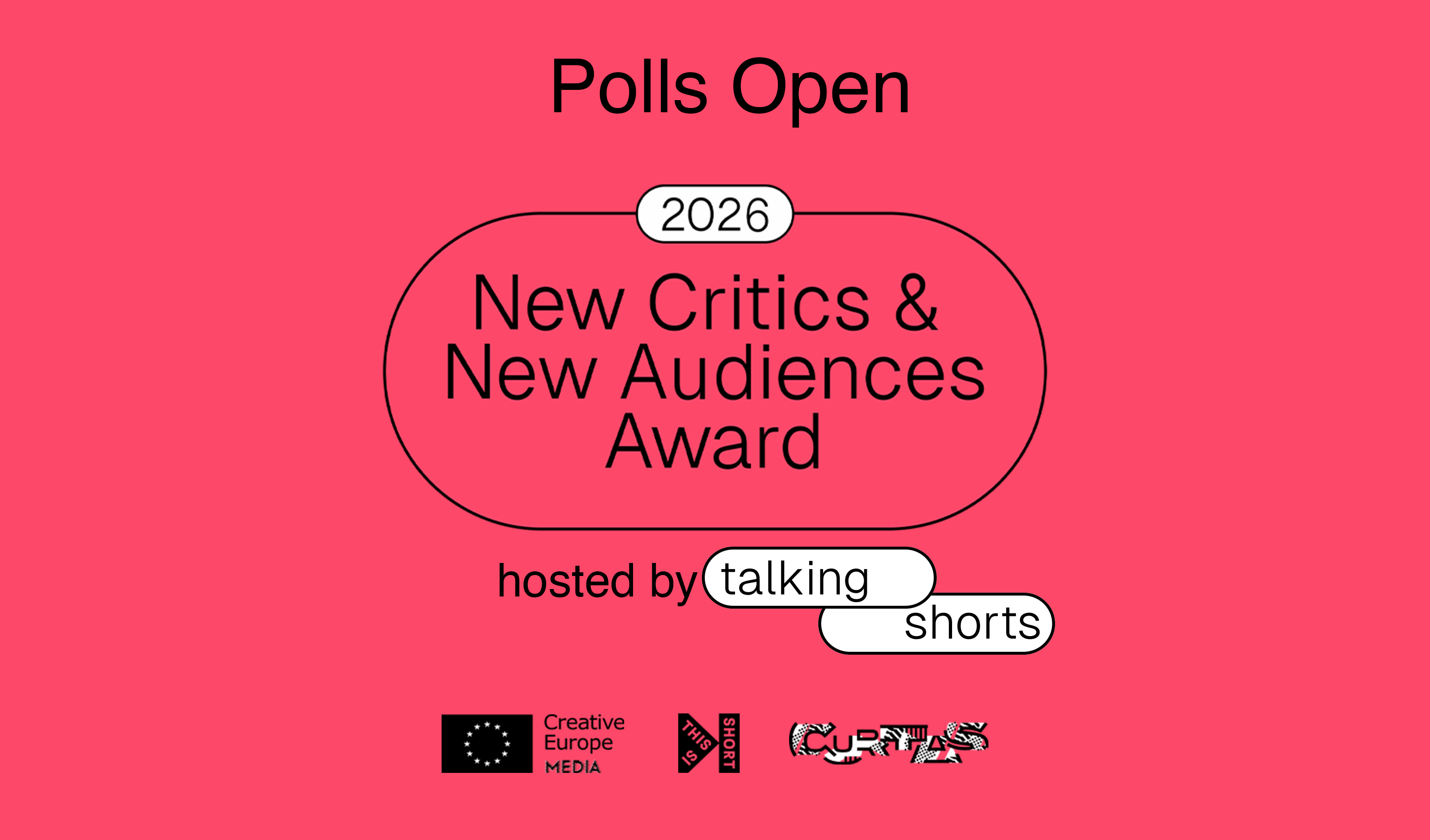 Notícia - Voting is now open for the 2026 New Critics & New Audience Award