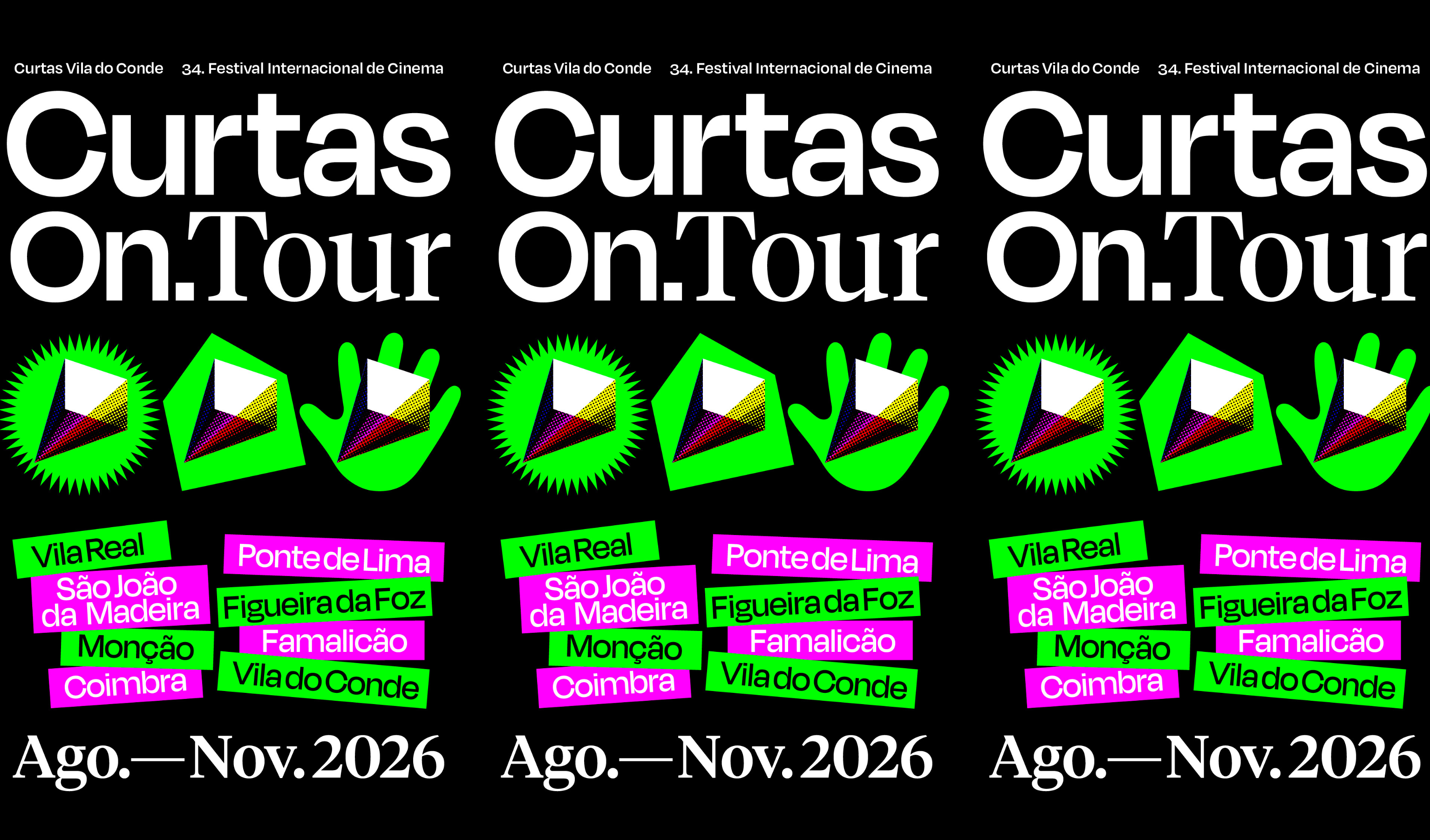 2026 - Curtas on Tour runs until November 30th