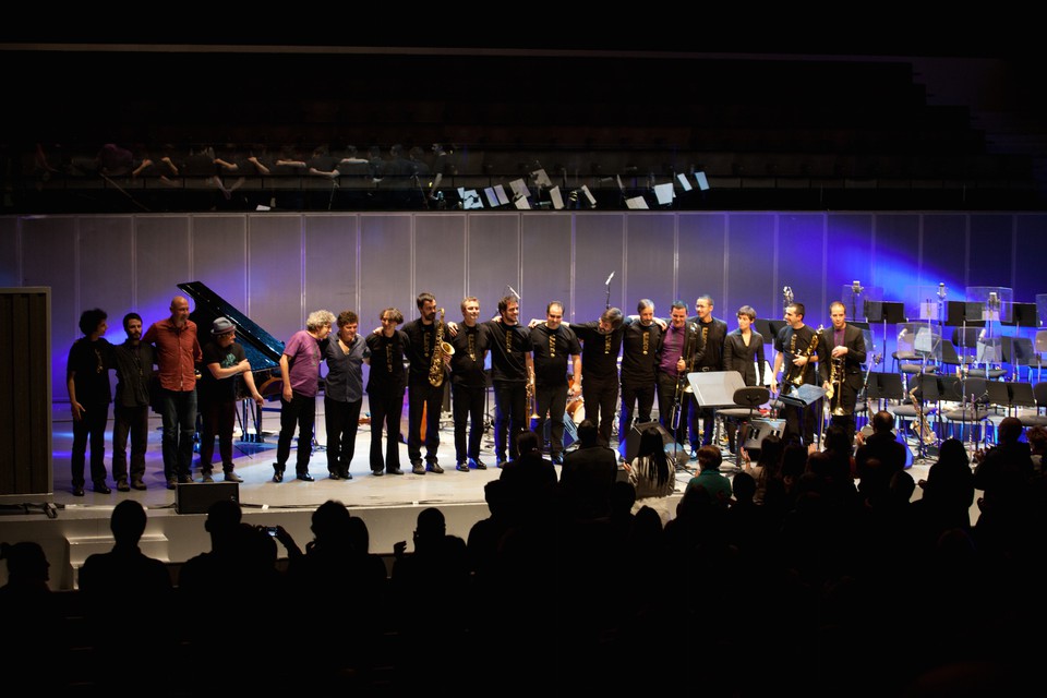 2014-12-14 Orquestra Jazz de Matosinhos + Carlos Bica &amp; Azul