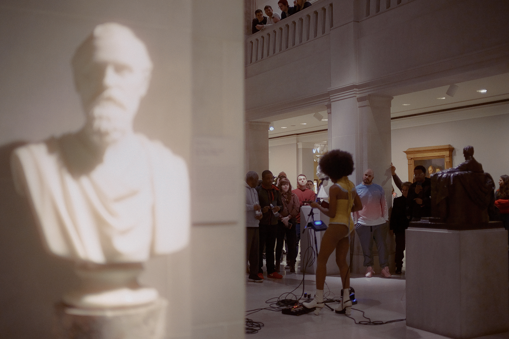 When an art museum becomes a space for music celebration