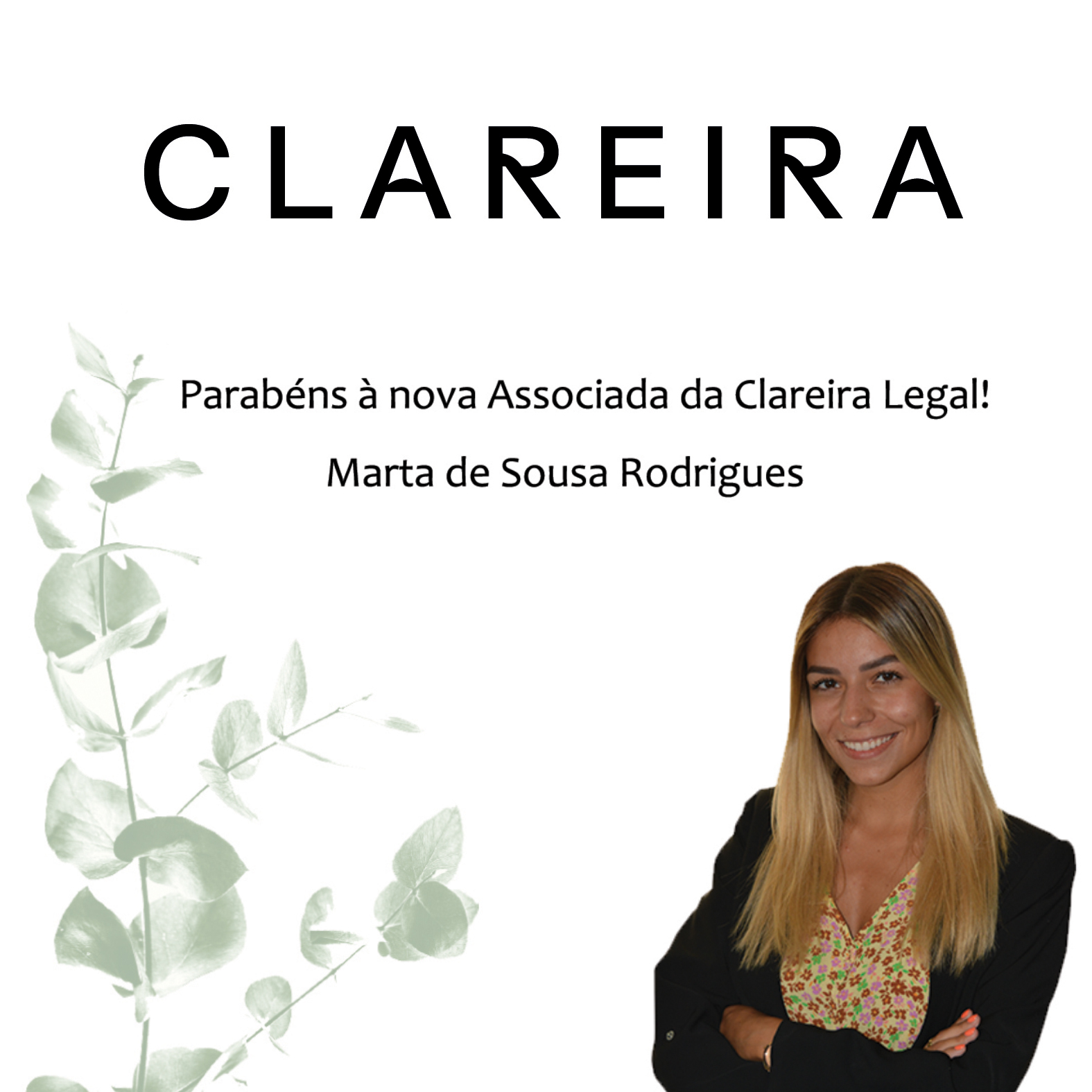 Parabéns à nova Associada da Clareira Legal!