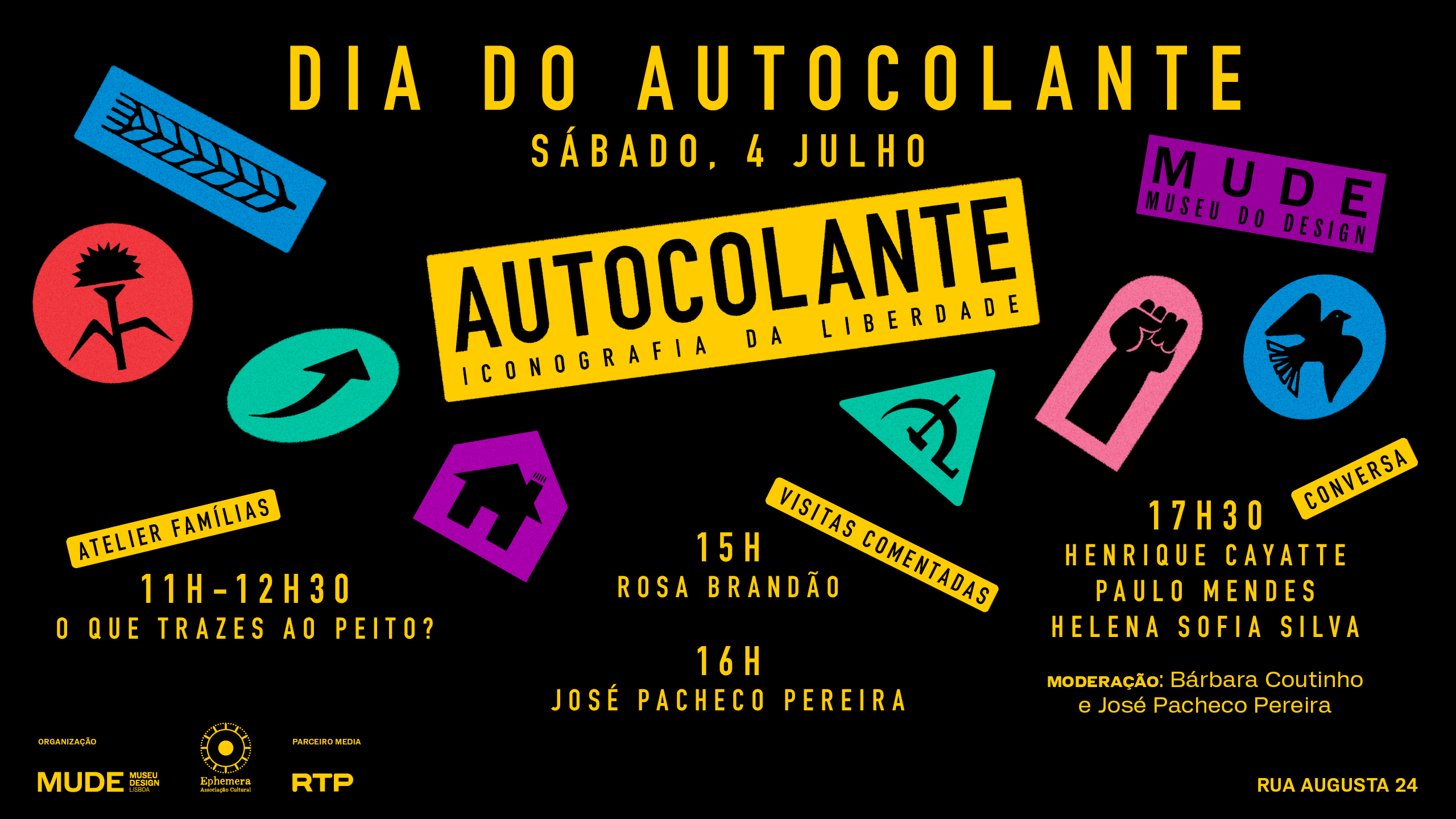 Autocolante. Iconografia da Liberdade.