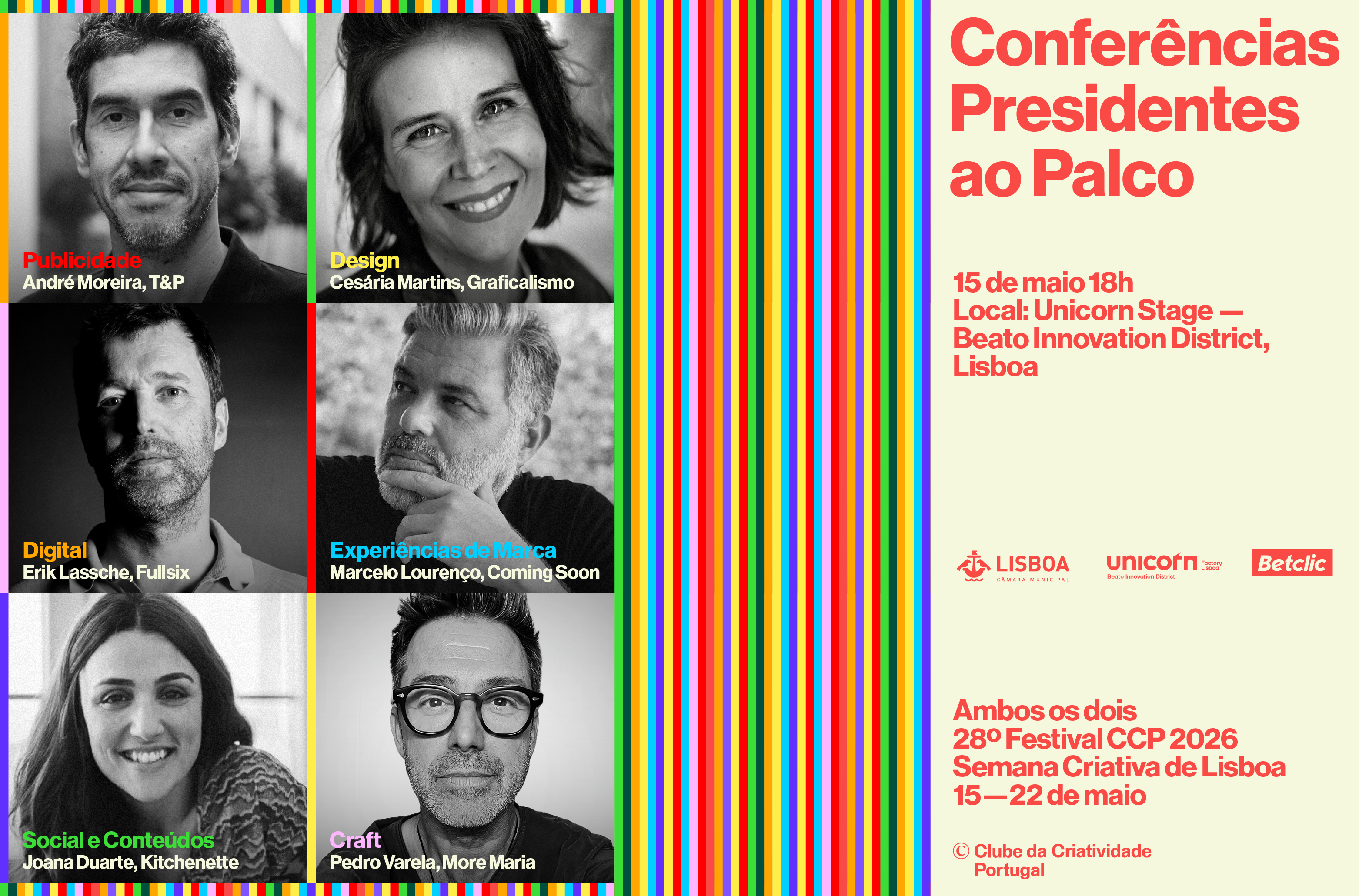 Conferências “Presidentes ao Palco”