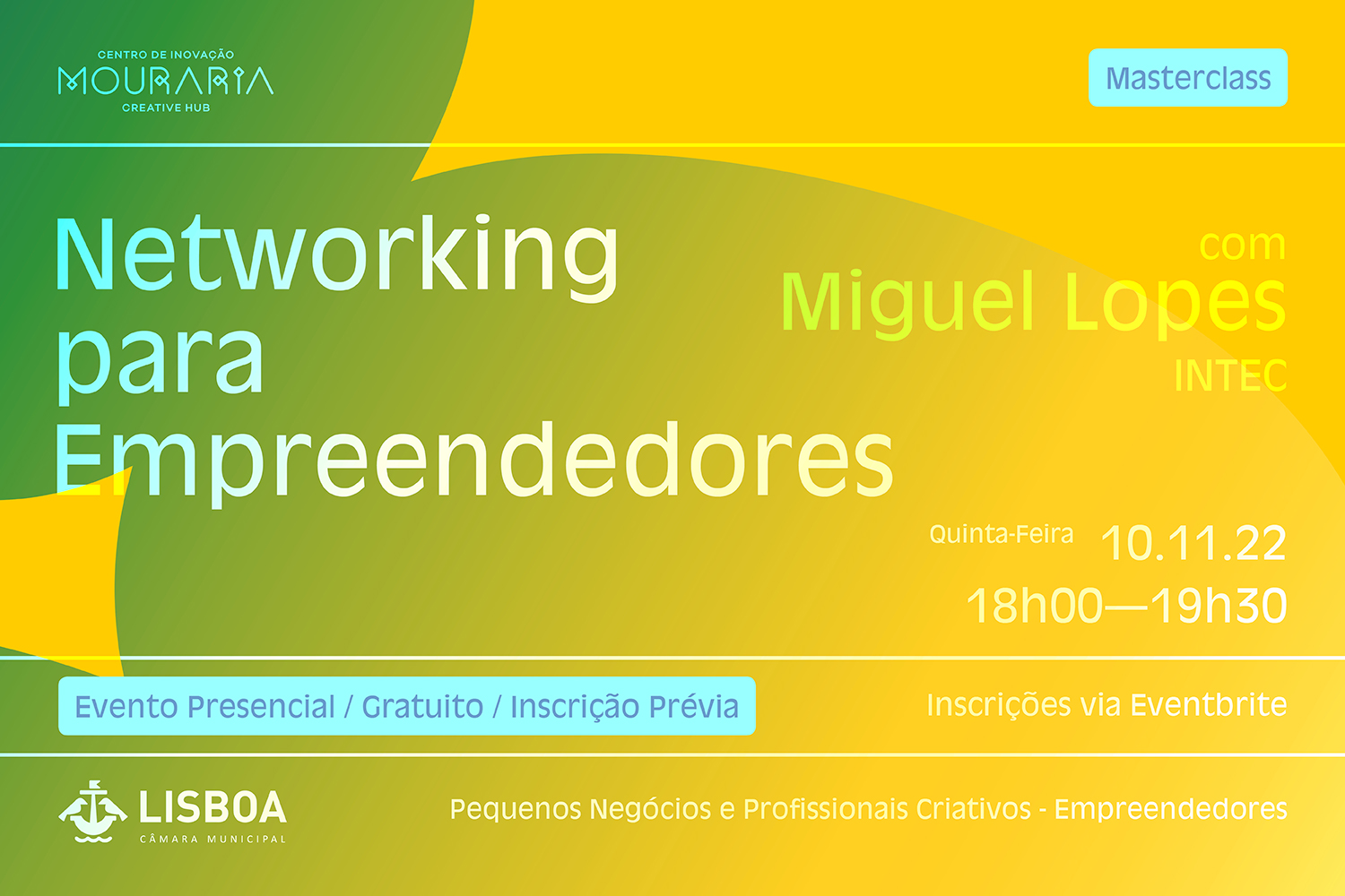 CIM masterclass Networking para Empreendedores