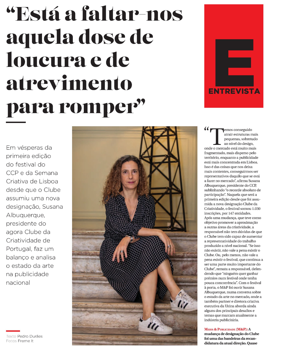 2023 “Está a faltar-nos aquela dose de loucura e de atrevimento para romper” | Entrevista M&P