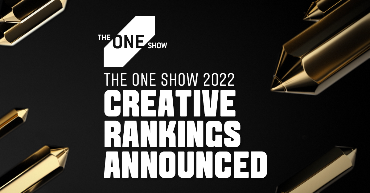 2022 Anunciado o Global Creative Rankings e One Show 2022 Europe