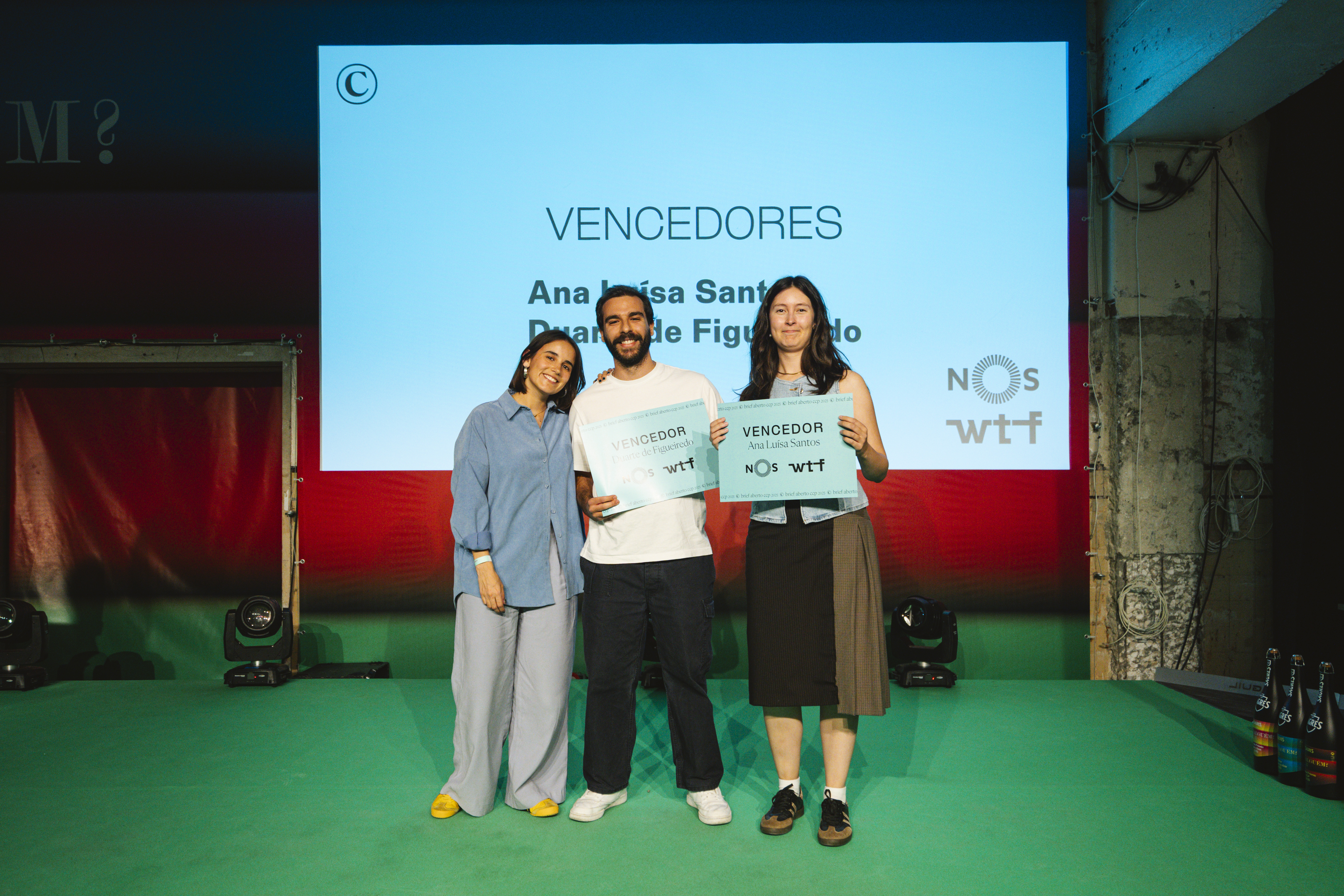 2025 Jovens talentos vencedores dos Briefs Abertos CCP 2025