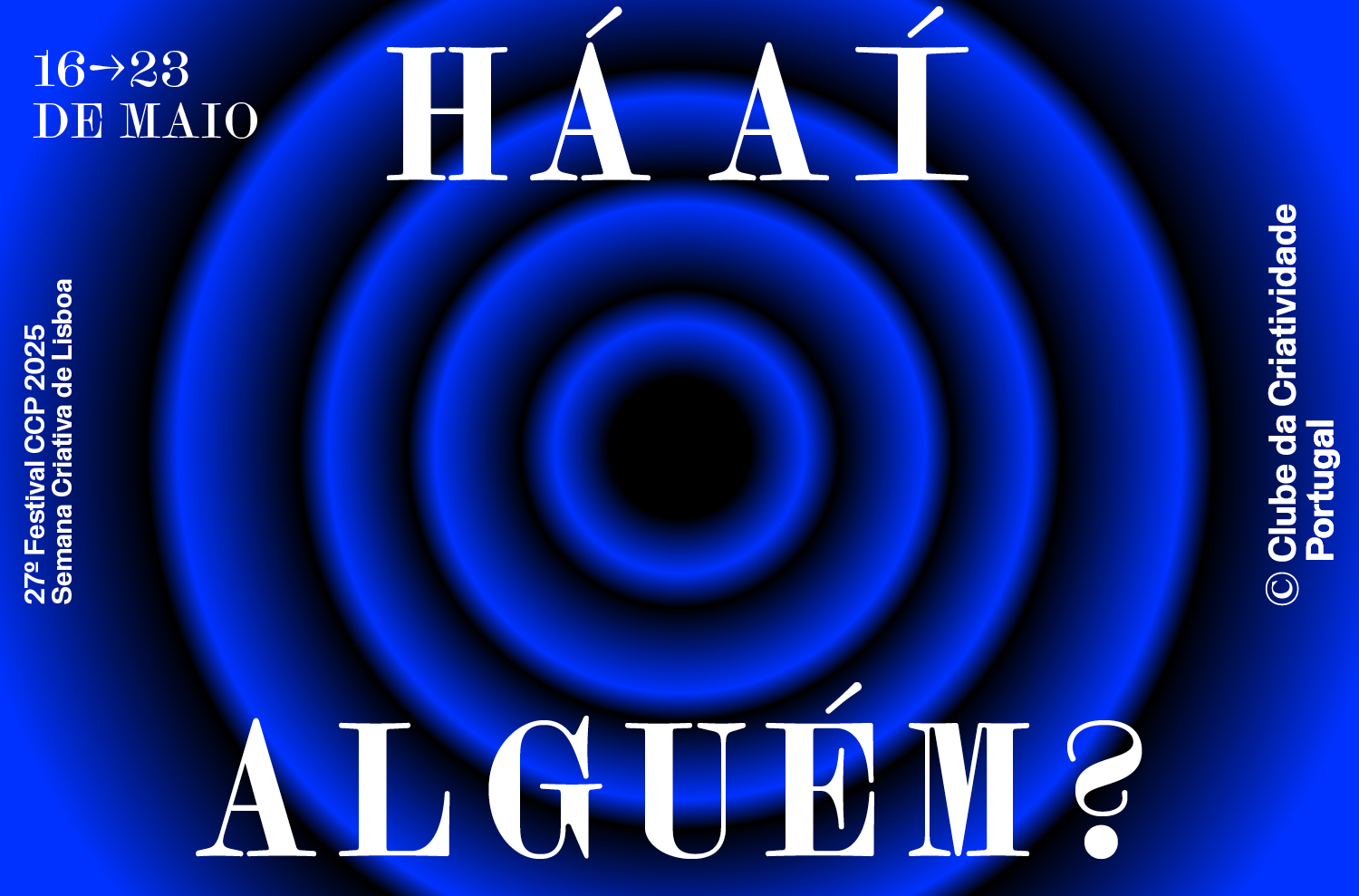 2025 “Há aí alguém?” o Clube lança o tema do 27º Festival CCP e anuncia o primeiro Presidente de Júri