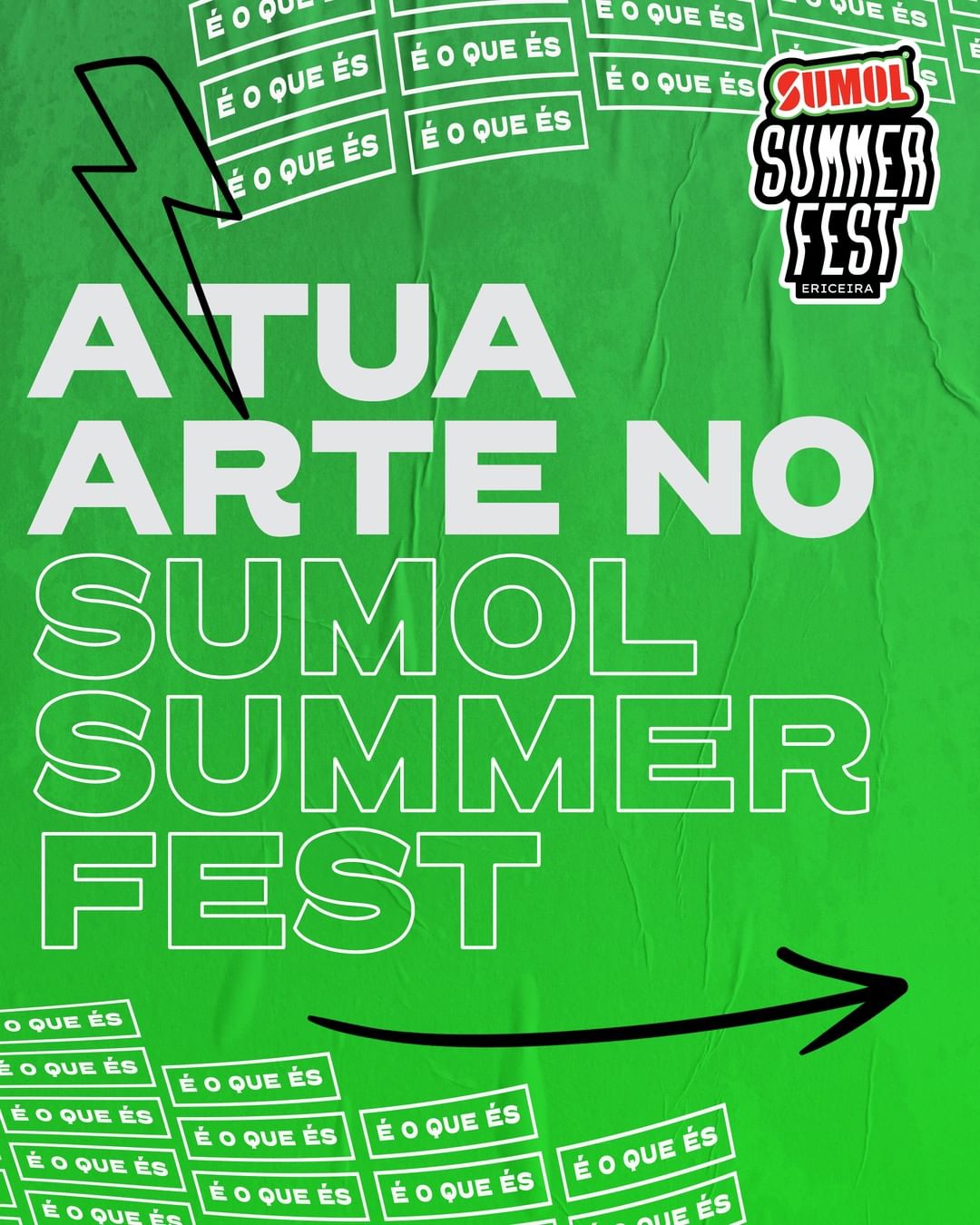 "A tua arte no Sumol Summer Fest"