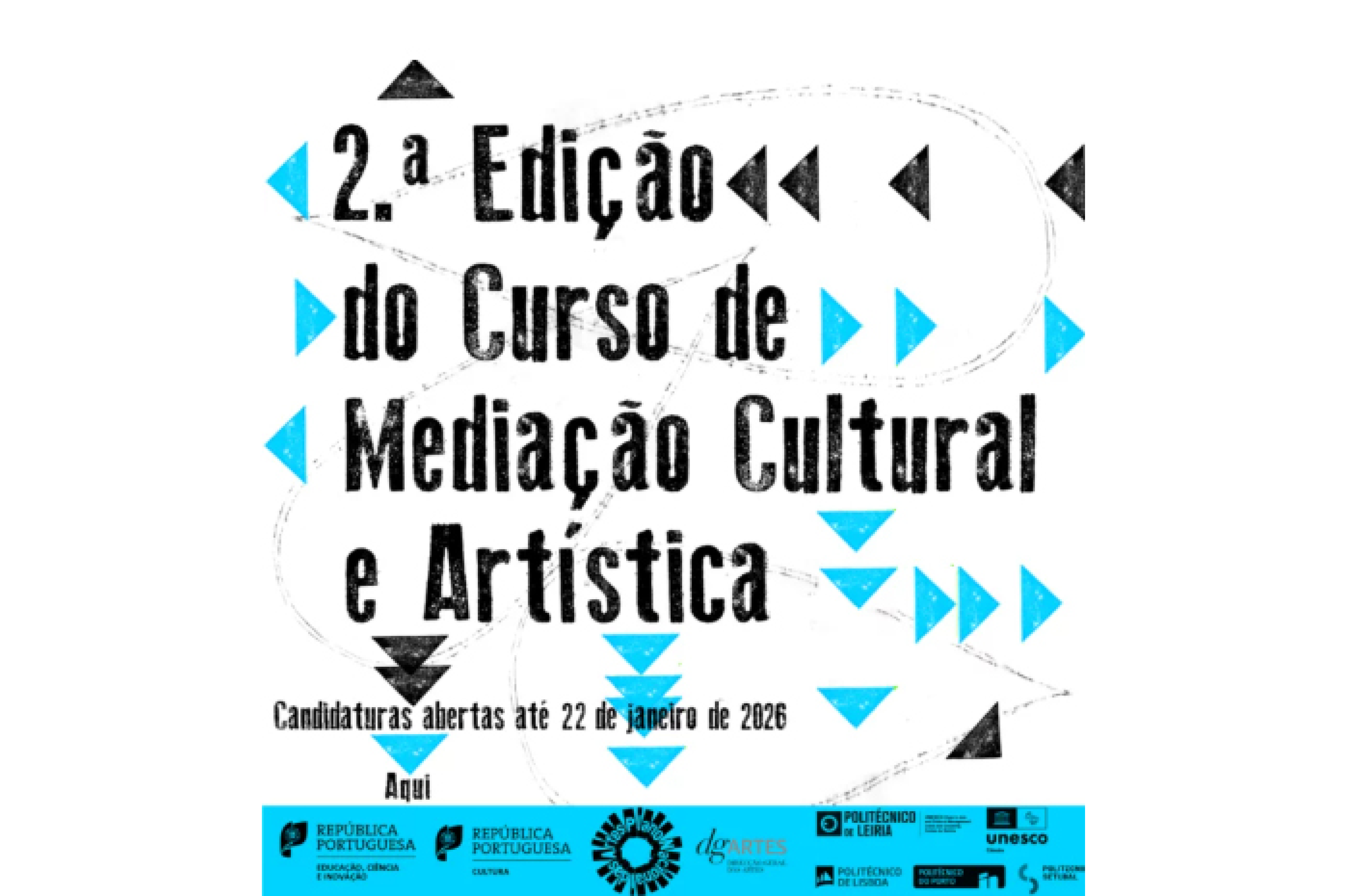 Curso | Inscrições para a 2ª Edição do Curso de Mediação Cultural e Artística