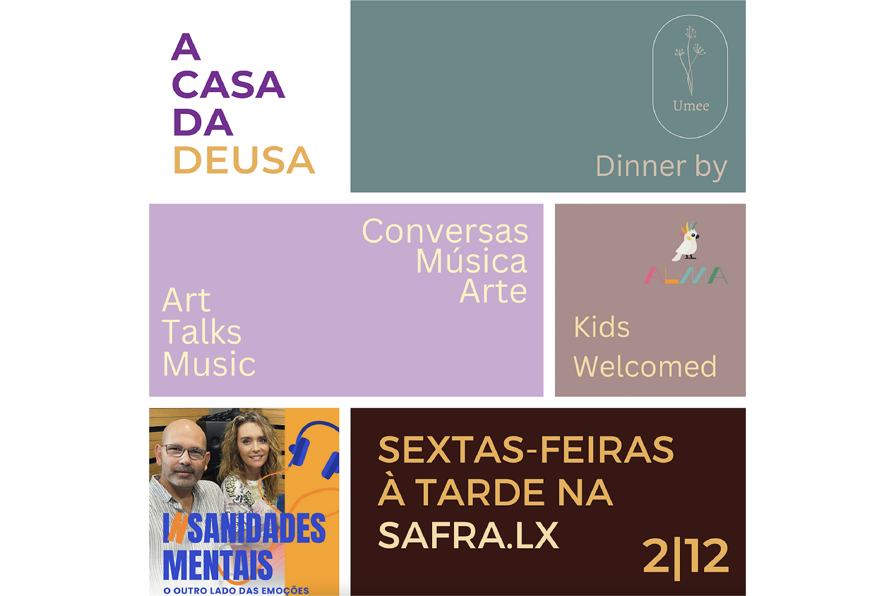 A Casa da Deusa traz-te o seu primeiro evento ao vivo!