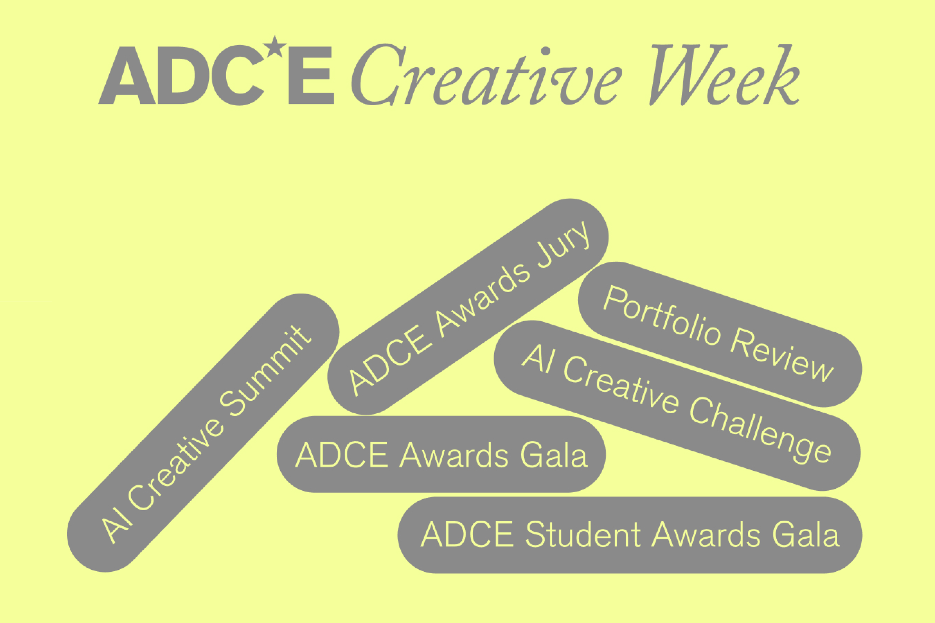 2025 Está a chegar a ADCE Creative Week 2025: um novo formato que celebra a criatividade europeia