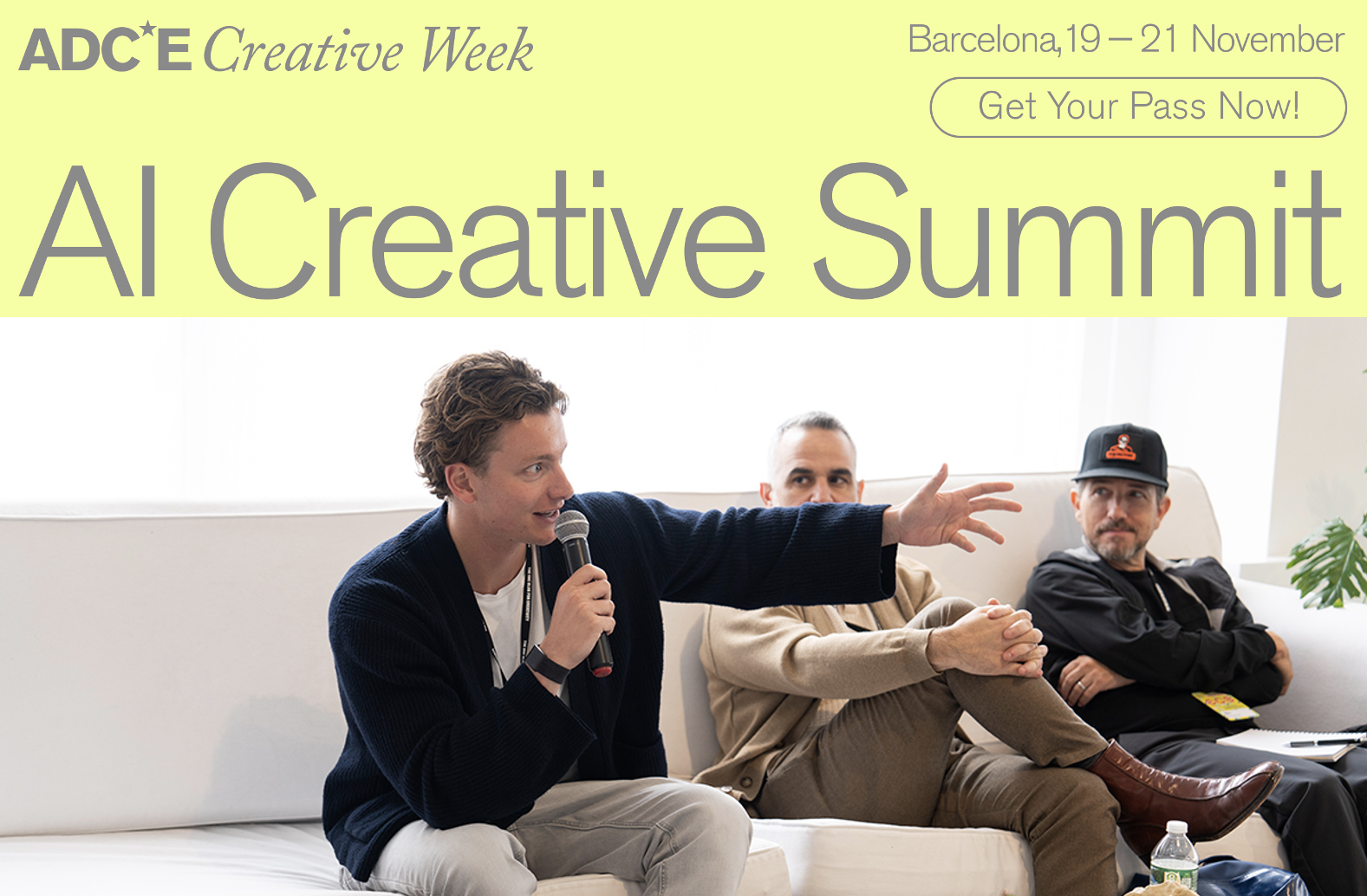 2025 ADCE Creative Week: Já são conhecidos todos os oradores da AI Creative Summit