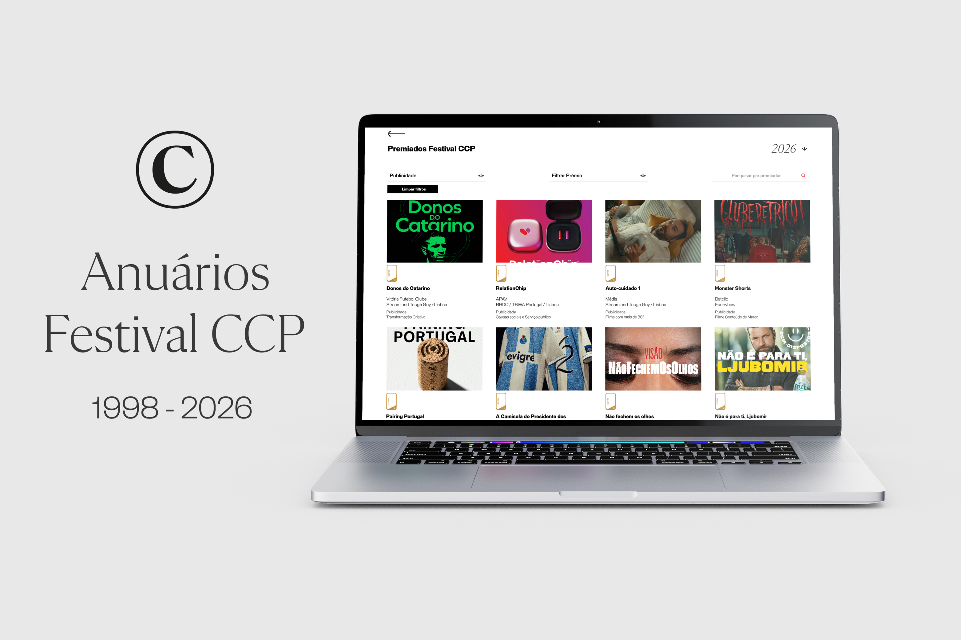 2026 O Anuário de 2026 e o arquivo digital de todos os anuários desde 1998 já está disponível para todos os sócios CCP