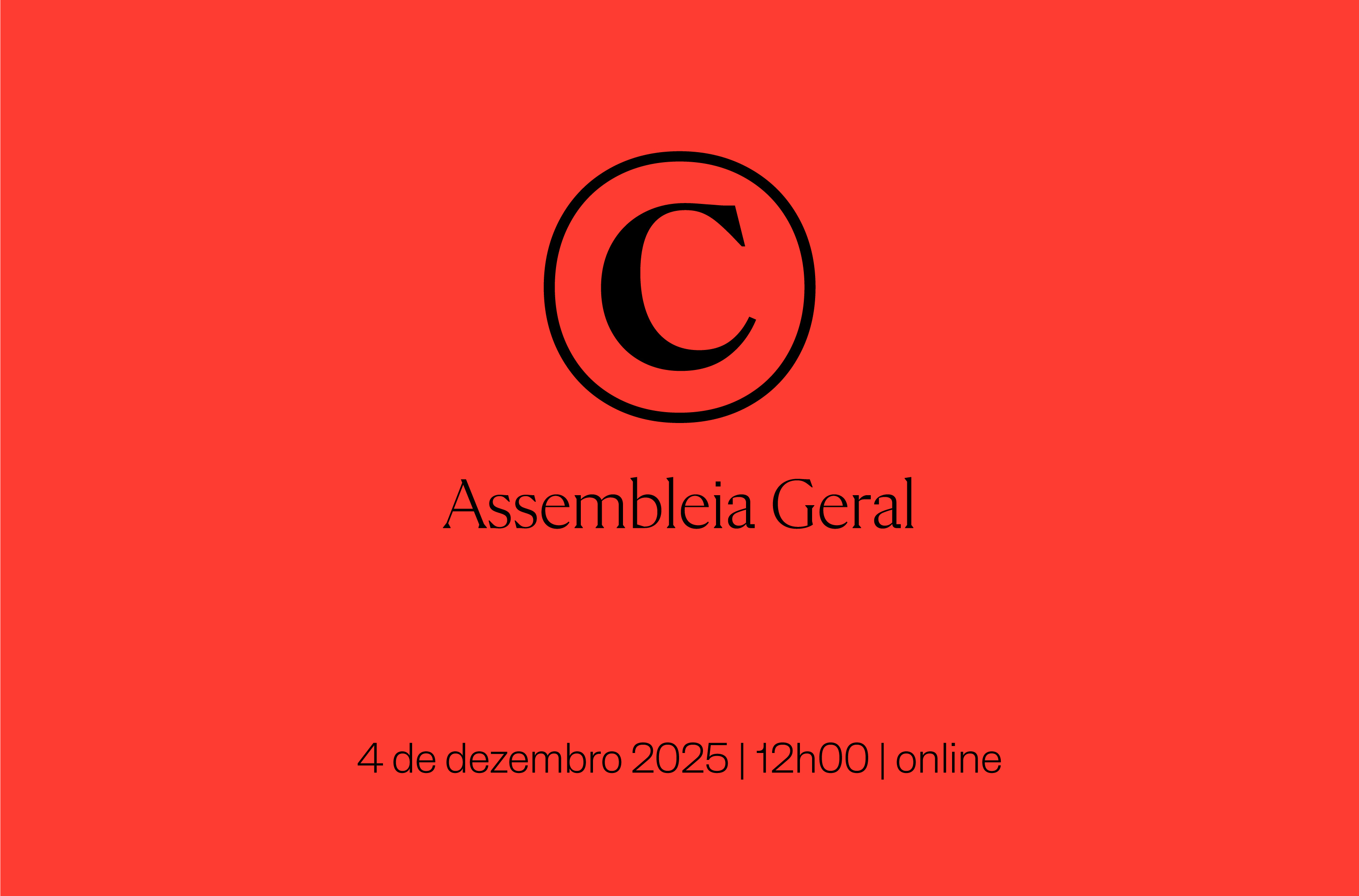 2025 Convocatória Assembleia Geral 2025