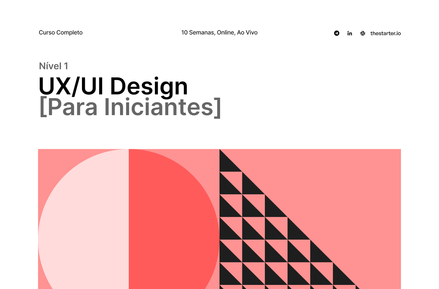Curso UX/UI Design [Para Iniciantes] na TheStarter 