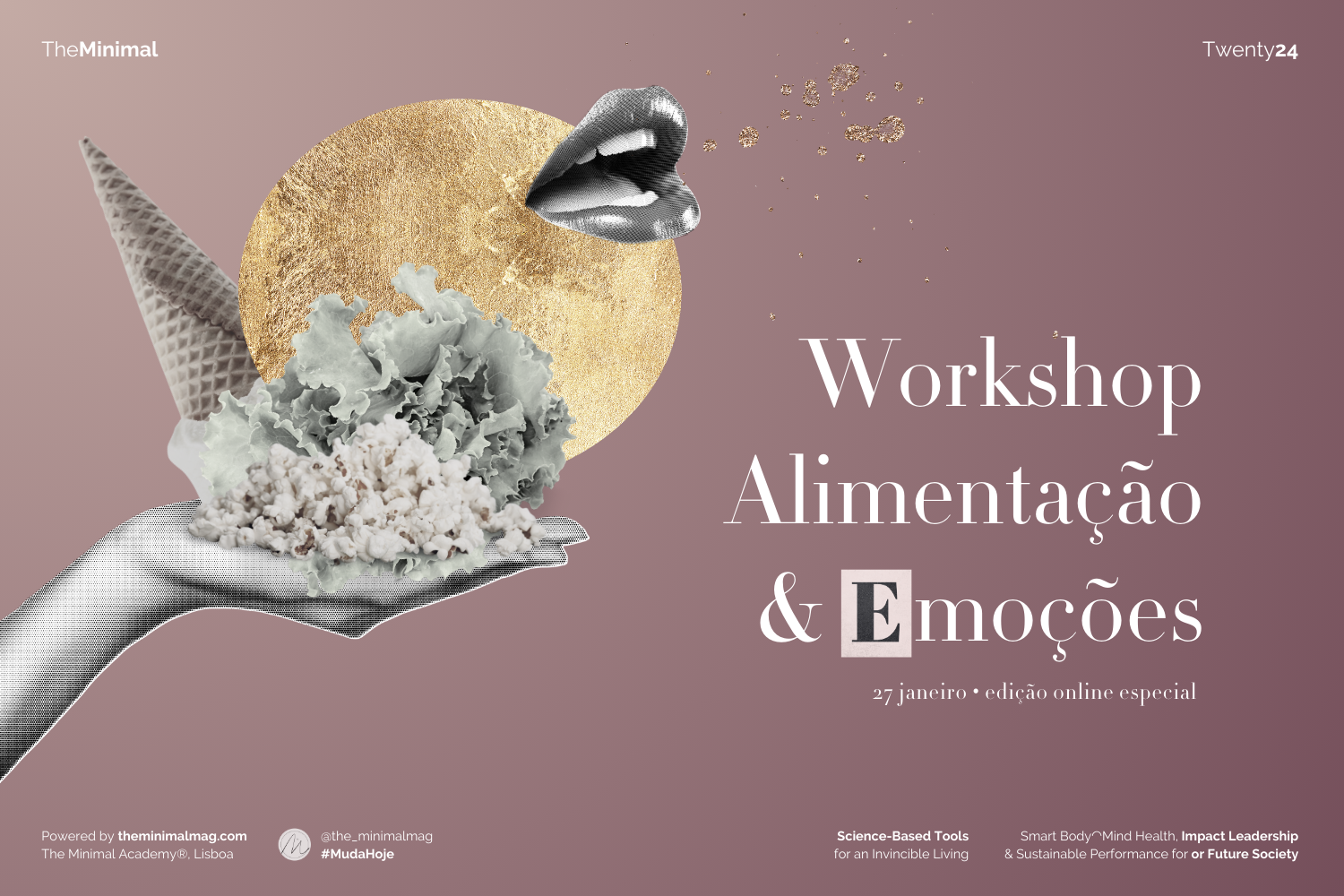 Workshop Alimentação e Emoções by The Minimal Academy