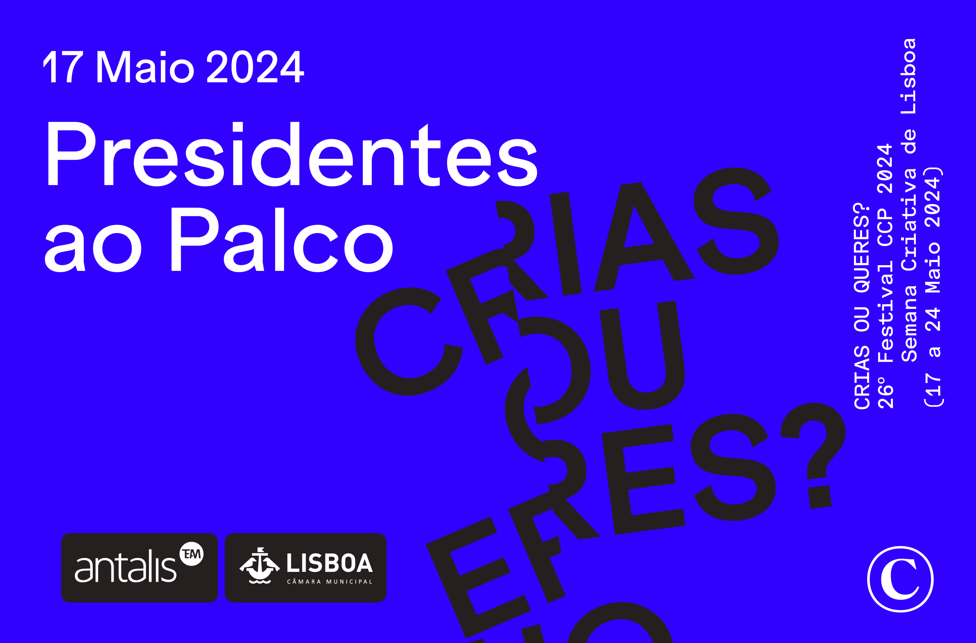 Conferências “Presidentes ao Palco”