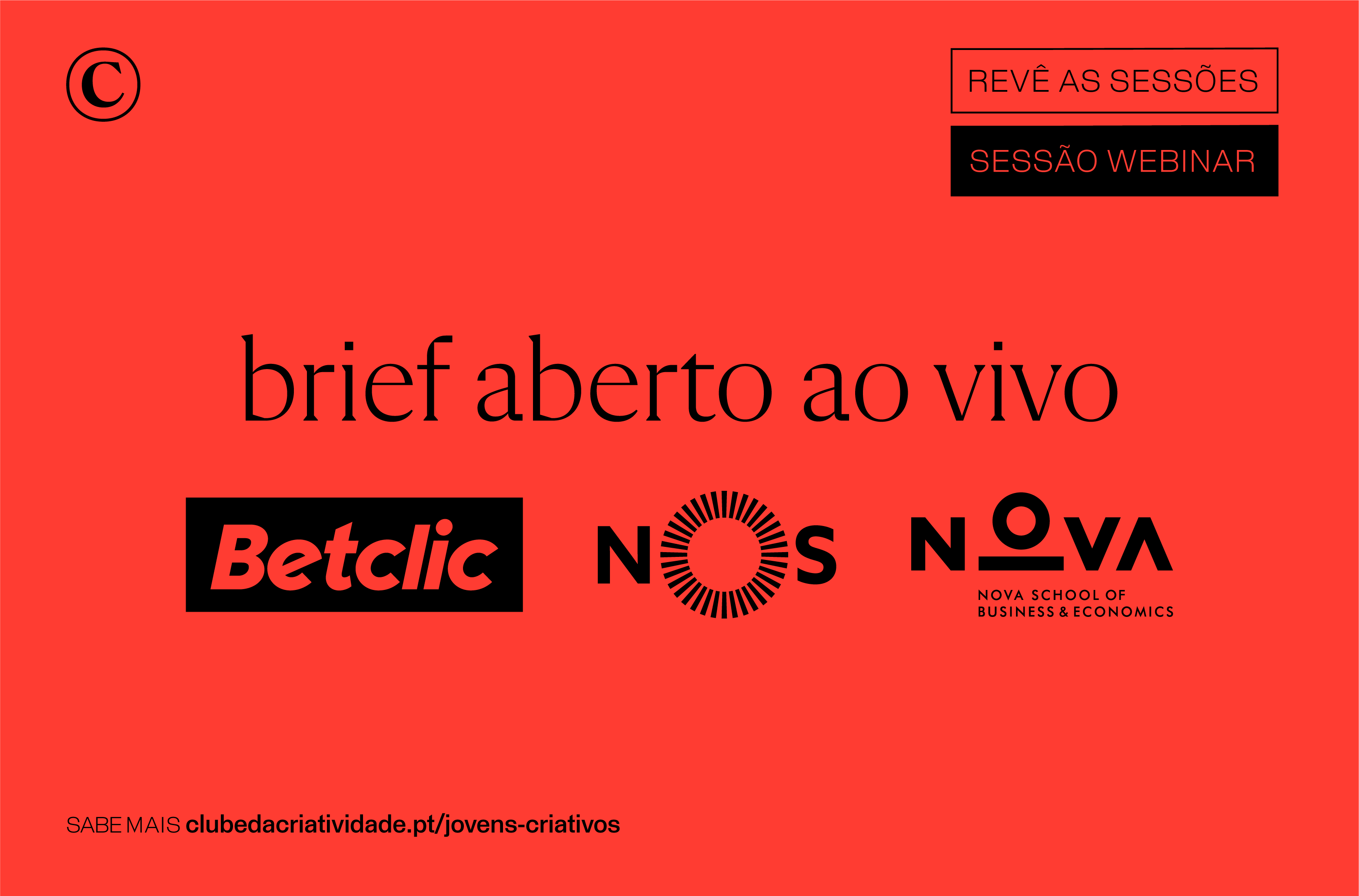 2026 Já podes rever as sessões "Brief Aberto ao vivo"