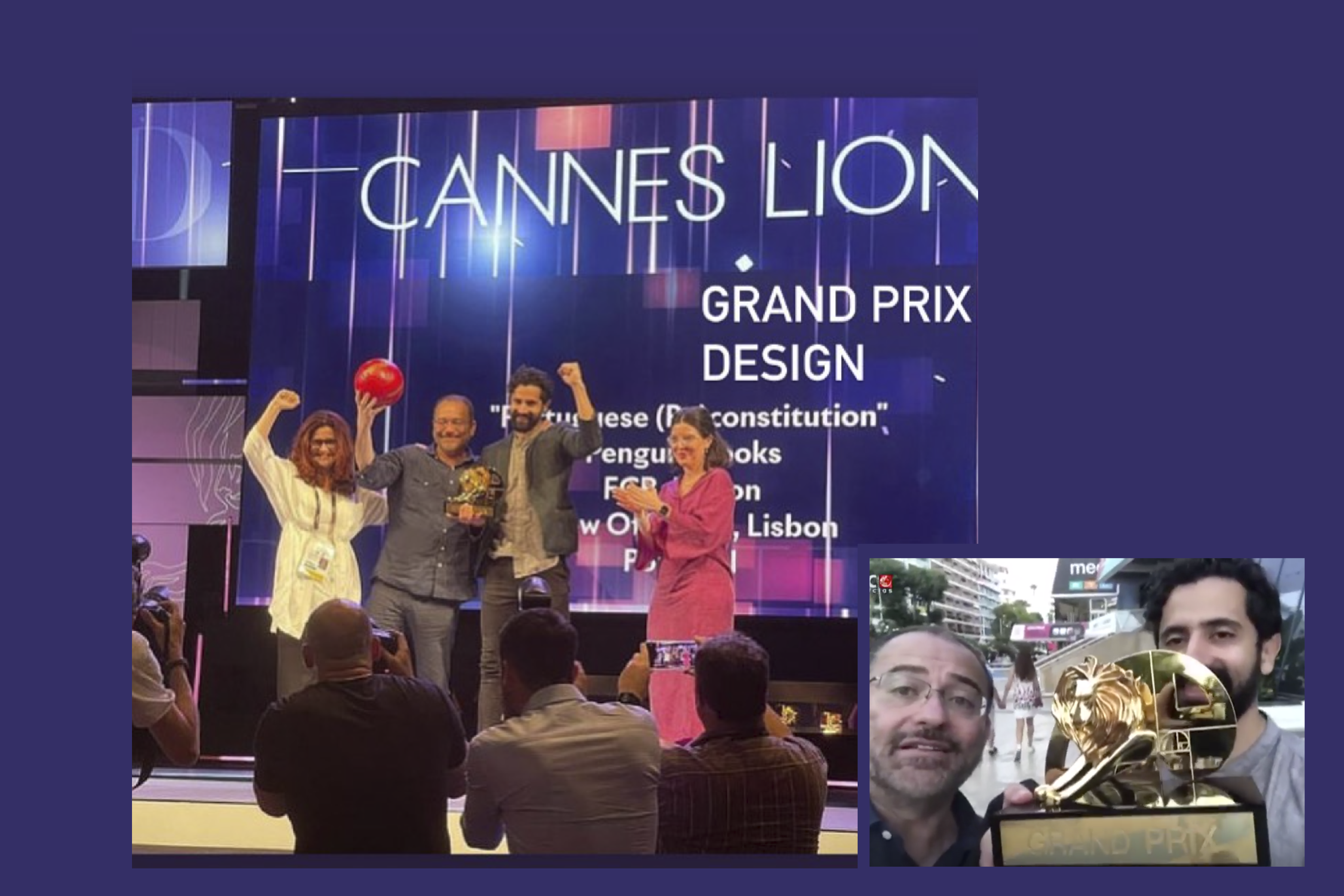 2022 Primeiro Grande Prémio de sempre para Portugal no Cannes Lions